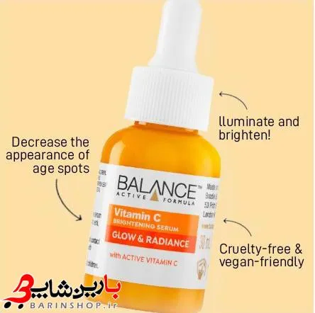 سرم ویتامین سی بالانس اصلی حجم 30 میلی لیتر Balance - تصویر 2