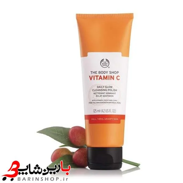 شوینده ویتامین سی C بادی شاپ The Body Shop Vitamin C Daily Glow Cleansing Polish - تصویر 2