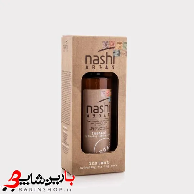 ماسک مو بعد حمام آبرسان و حالت دهنده ناشی nashi ARGAN instant hydrating styling mask - تصویر 3