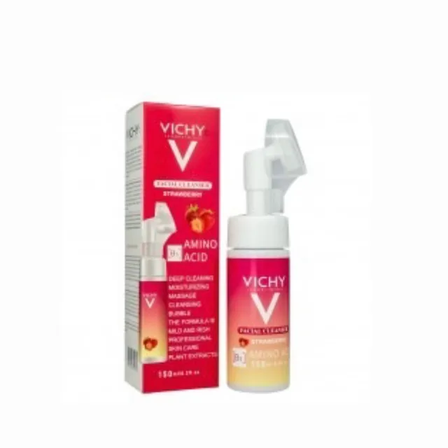 فوم شستشوی ویشی عصاره توت‌فرنگی Vichy