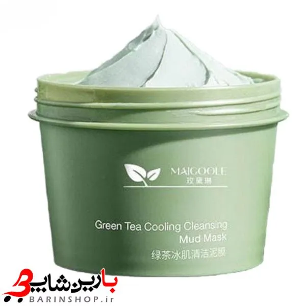 ماسک چای سبز کره ایMud mask green tea Korean - تصویر 1