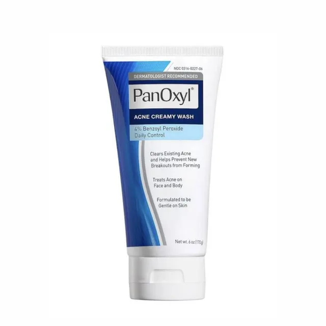 فوم شوینده ضد آکنه صورت و بدن پنوکسیل PanOxyl Acne Foaming Wash Benzoyl Peroxide 10% حجم 156میل (208) - تصویر 2