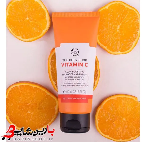 شوینده ویتامین سی C بادی شاپ The Body Shop Vitamin C Daily Glow Cleansing Polish - تصویر 4