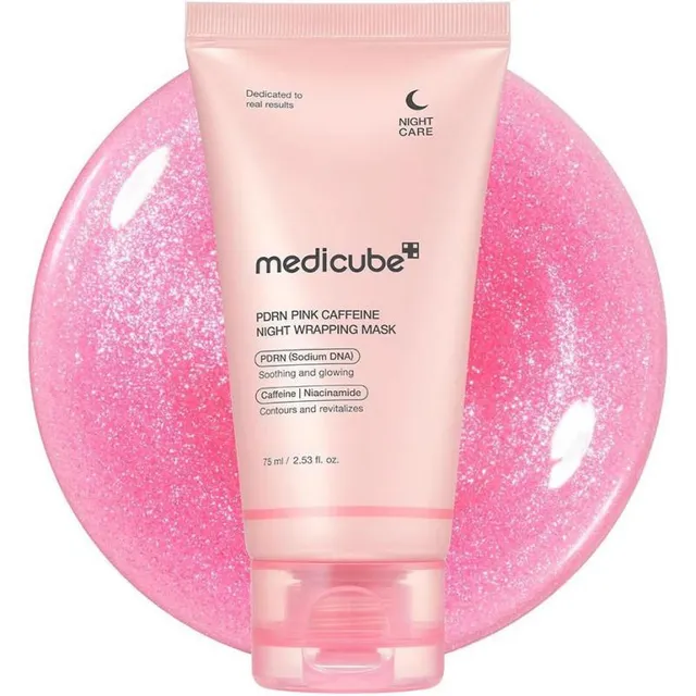 ماسک شب کافئین مدی کیوب medicube